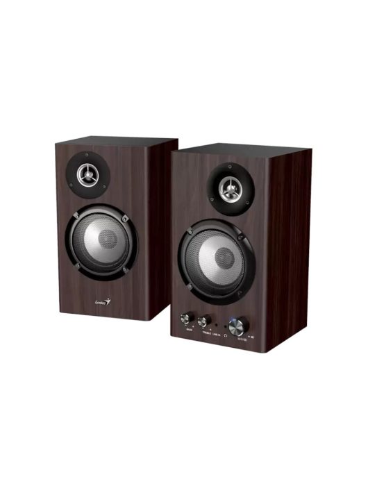 Genius SP-HF1812BT Bluetooth Speaker Dark Brown