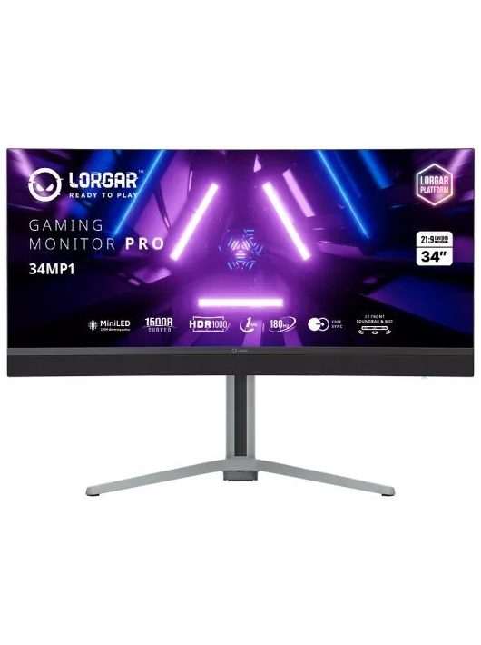 LORGAR 34" 34MP1 Gaming Monitor LED