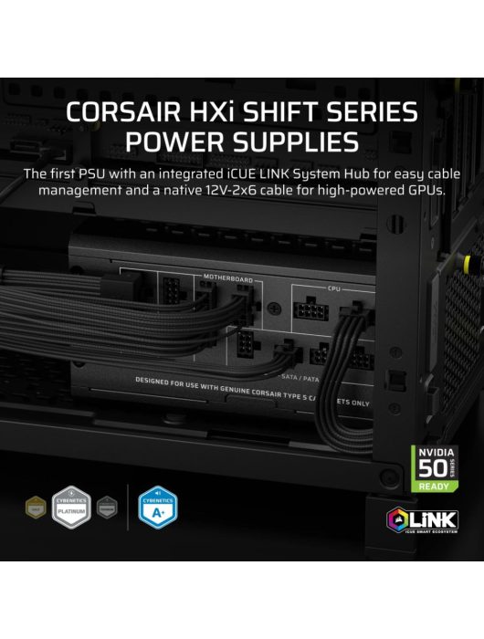 Corsair 1000W 80+ Platinum HX1000i SHIFT