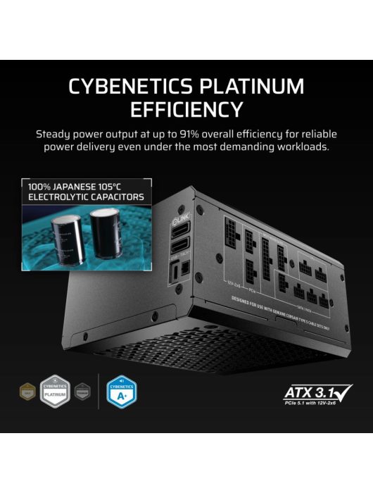 Corsair 1000W 80+ Platinum HX1000i SHIFT