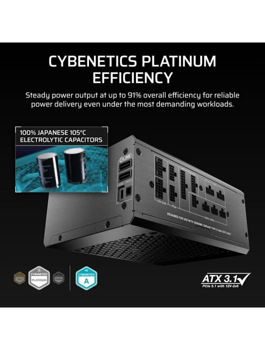 Corsair 1500W 80+ Platinum HX1500i SHIFT
