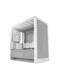 NZXT H3 Flow Tempered Glass White
