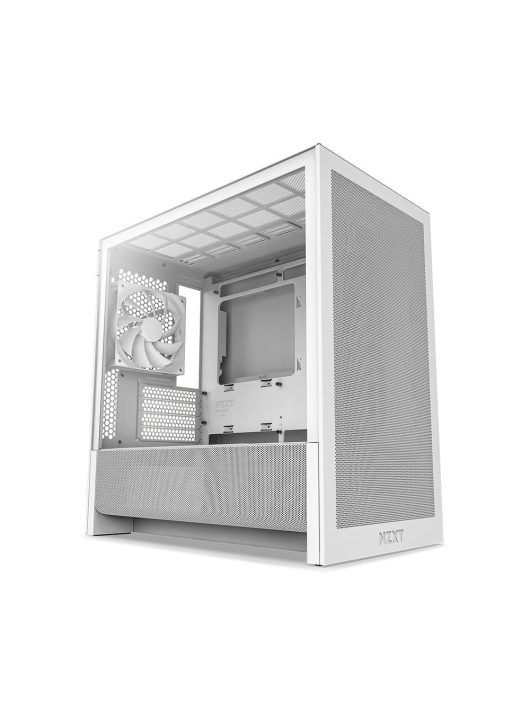 NZXT H3 Flow Tempered Glass White