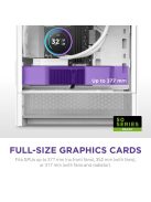 NZXT H3 Flow Tempered Glass White