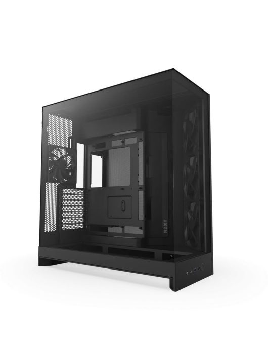 NZXT H9 Flow (2025) Tempered Glass Black
