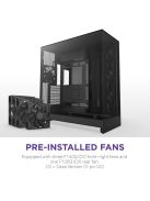 NZXT H9 Flow (2025) Tempered Glass Black