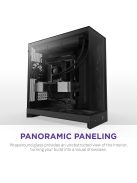 NZXT H9 Flow (2025) Tempered Glass Black