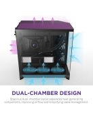 NZXT H9 Flow (2025) Tempered Glass Black