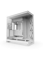 NZXT H9 Flow (2025) Tempered Glass White
