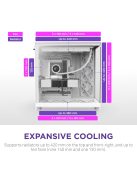 NZXT H9 Flow (2025) Tempered Glass White