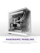 NZXT H9 Flow (2025) Tempered Glass White