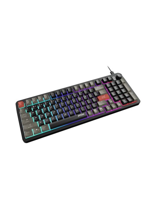 Msi FORGE GK110 Gaming Keyboard Black HU