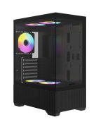 RaidMax i802 Air Tempered Glass Black