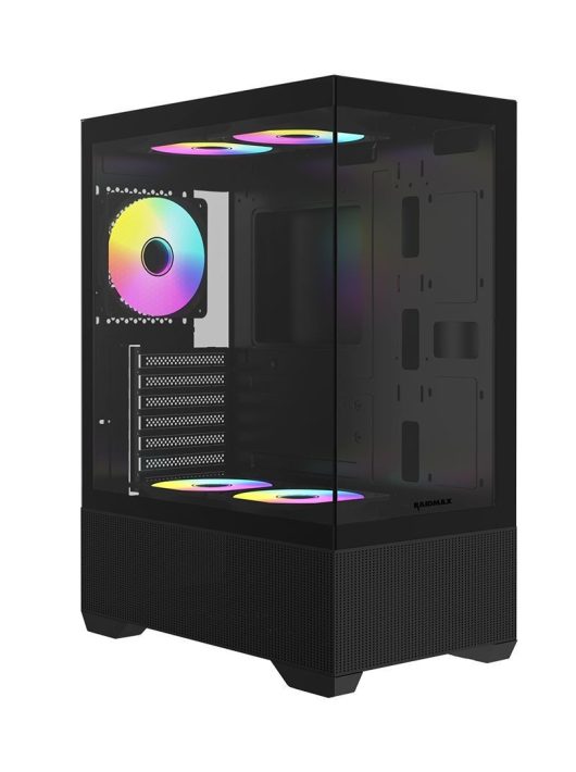 RaidMax i802 Air Tempered Glass Black