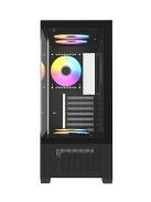 RaidMax i802 Air Tempered Glass Black