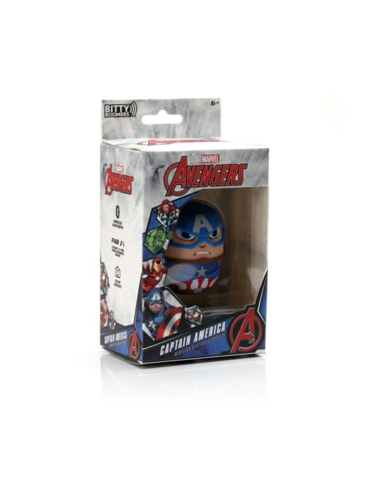 Bitty Boomers Captain America Portable Speaker Blue