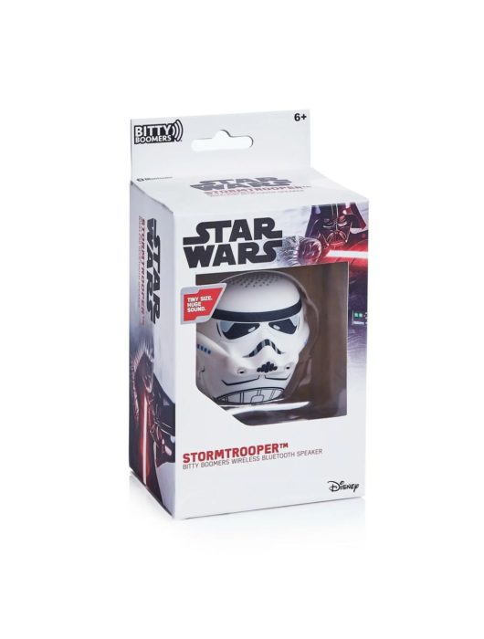 Bitty Boomers Storm Trooper Portable Speaker White