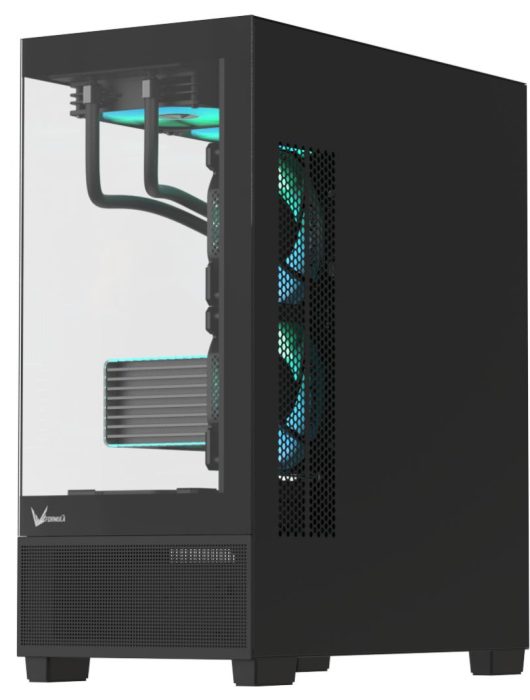 Formula Crystal E1 Floe Tempered Glass Black