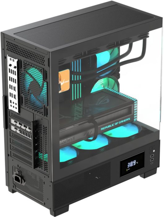 Formula Crystal E1 Floe Tempered Glass Black