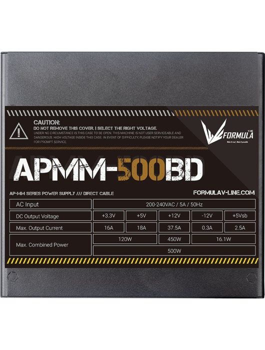 Formula 500W 80+ Bronze APMM-500BD