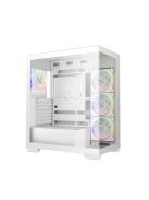 DeepCool CG580 4F WH V2 Tempered Glass White