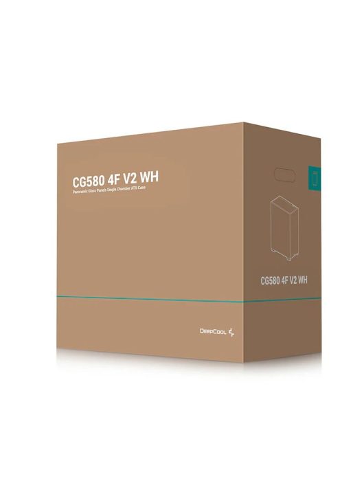 DeepCool CG580 4F WH V2 Tempered Glass White