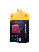 Kodak BRIXRD2 Soundbrix Mini Bluetooth Coloured Portable Two Speakers Red