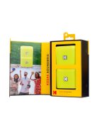 Kodak BRIXYL2 Soundbrix Mini Bluetooth Coloured Portable Two Speakers Yellow