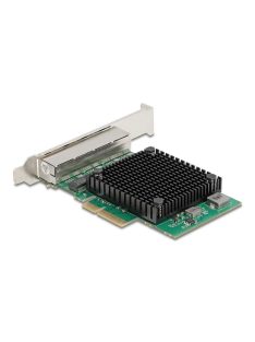   DeLock PCI Express x4 Network Card 2.5 Gigabit LAN 4 x RJ45 RTL8125
