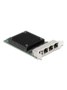 DeLock PCI Express x4 Network Card 2.5 Gigabit LAN 4 x RJ45 RTL8125