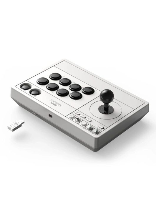 8BitDo Arcade Stick Wireless Gamepad White