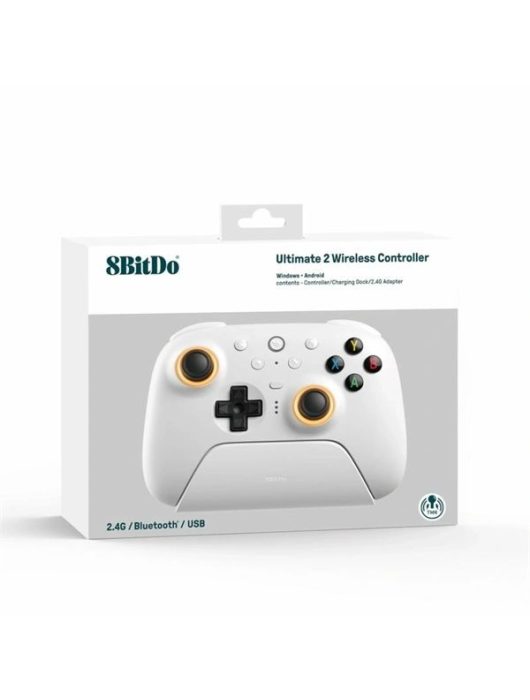 8BitDo Ultimate 2 Bluetooth Gamepad White