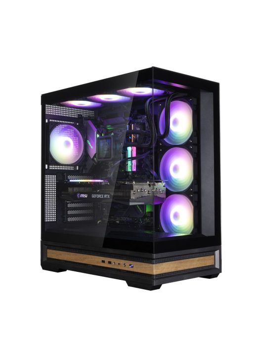 Zalman P40 Namu RGB Tempered Glass Black
