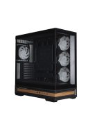 Zalman P40 Namu RGB Tempered Glass Black