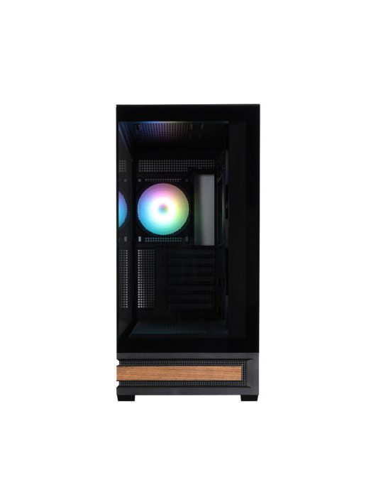 Zalman P40 Namu RGB Tempered Glass Black