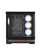 Zalman P40 Namu RGB Tempered Glass Black