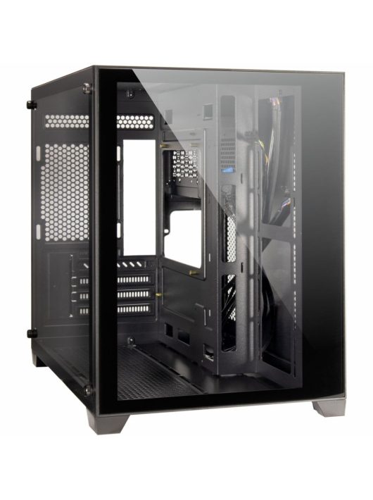 Inter-Tech Argus C-501 Aspect Tempered Glass Black