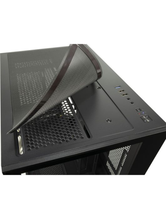 Inter-Tech Argus C-501 Aspect Tempered Glass Black