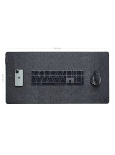 ARTIMO Desk Mat - Prémium filc Egérpad Grey