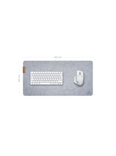 ARTIMO Desk Mat - Prémium filc Egérpad Grey