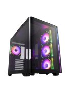 FSP M580 RGB Tempered Glass Black