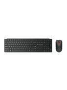 Lenovo Pro 6000 Wireless Bluetooth Multi-Mode Combo Keyboard and Mouse Black HU