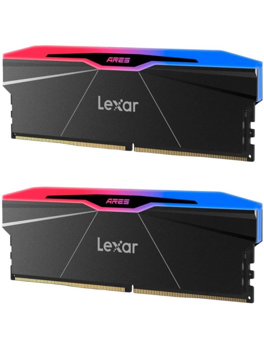 Lexar 32GB DDR5 6000MHz Kit(2x16GB) Ares RGB Black