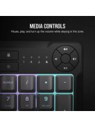Corsair K55 Core RGB Gaming Keyboard Gray US