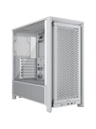 Corsair Frame 4000D Tempered Glass White