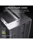 Corsair Frame 4000D Tempered Glass White