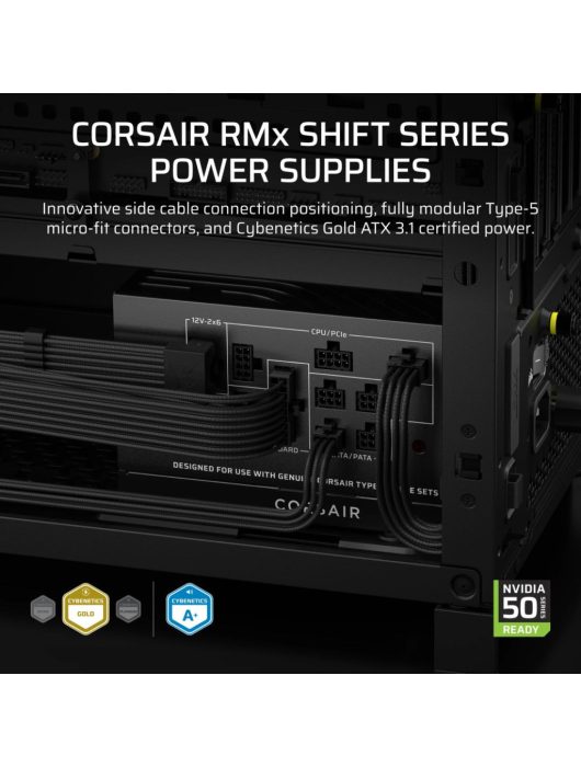Corsair 850W 80+ Gold RM850x Shift