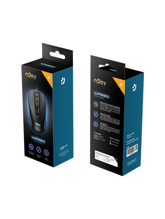 Njoy WR390 Mouse Black