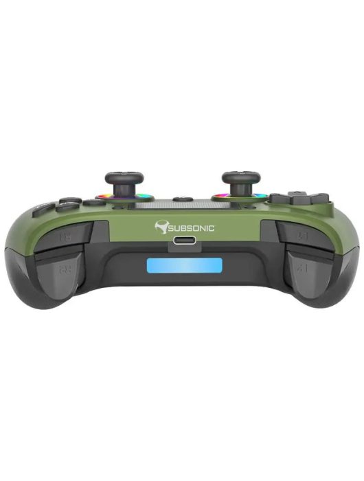 Subsonic PS5 Wireless LED Gamepad Green
