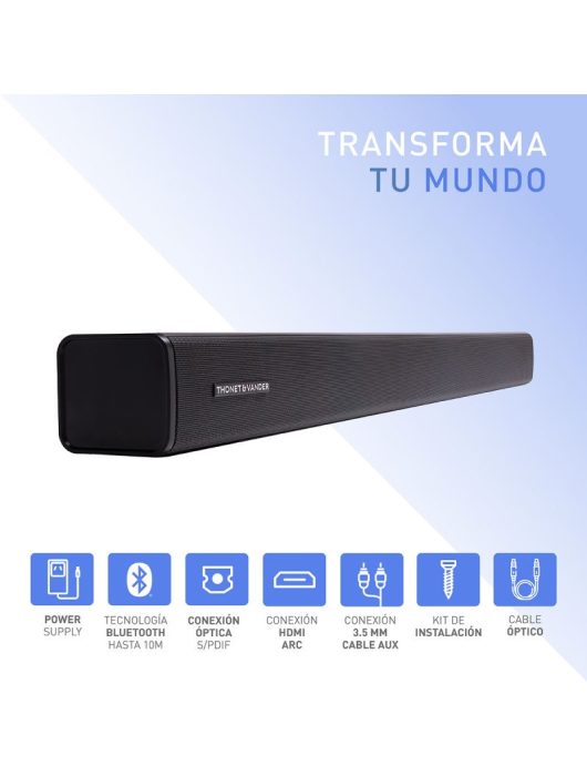 Thonet & Vander Gut Gen2 soundbar Matte Metallic Grey